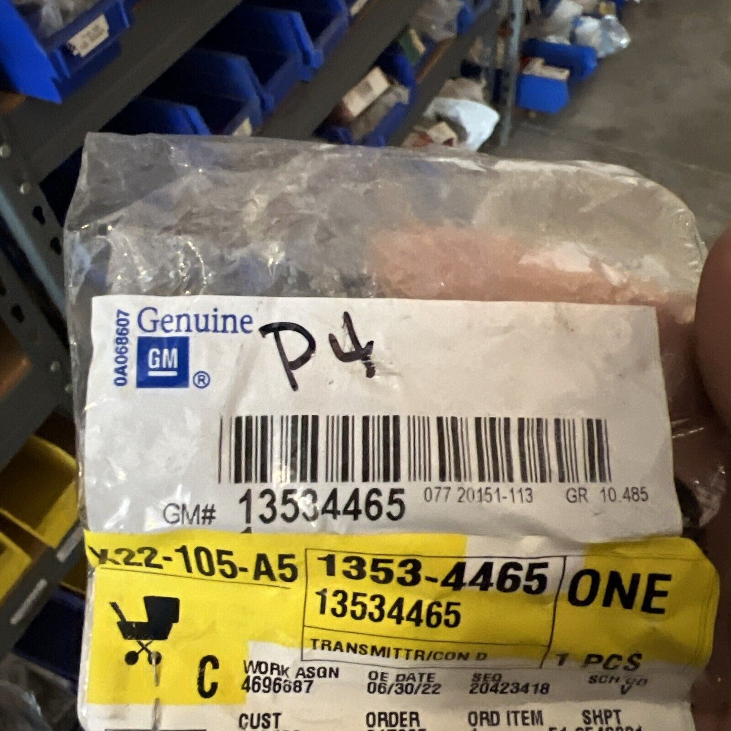 Genuine OEM GM Encore 4 Button Remote Start Key Fob 2021-2022 13534465