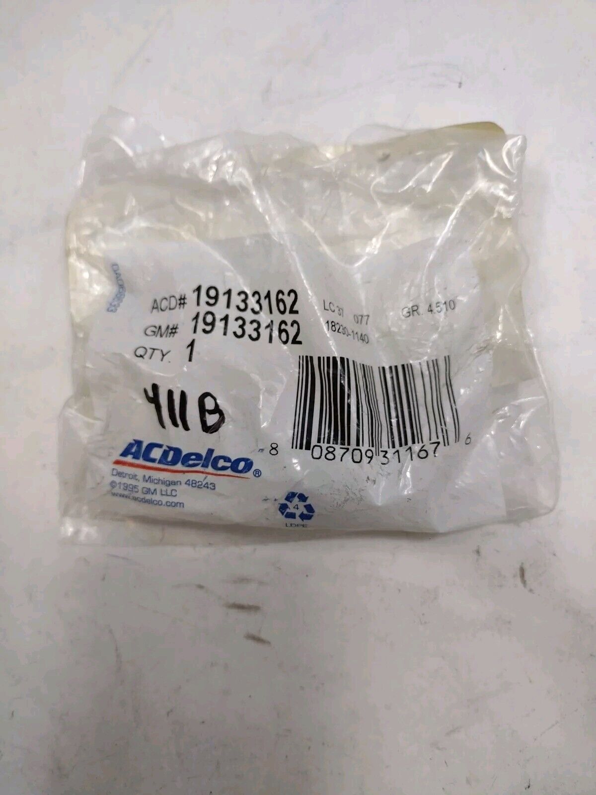 GM Genuine Parts 19133162 Transfer Case Oil Drain Plug