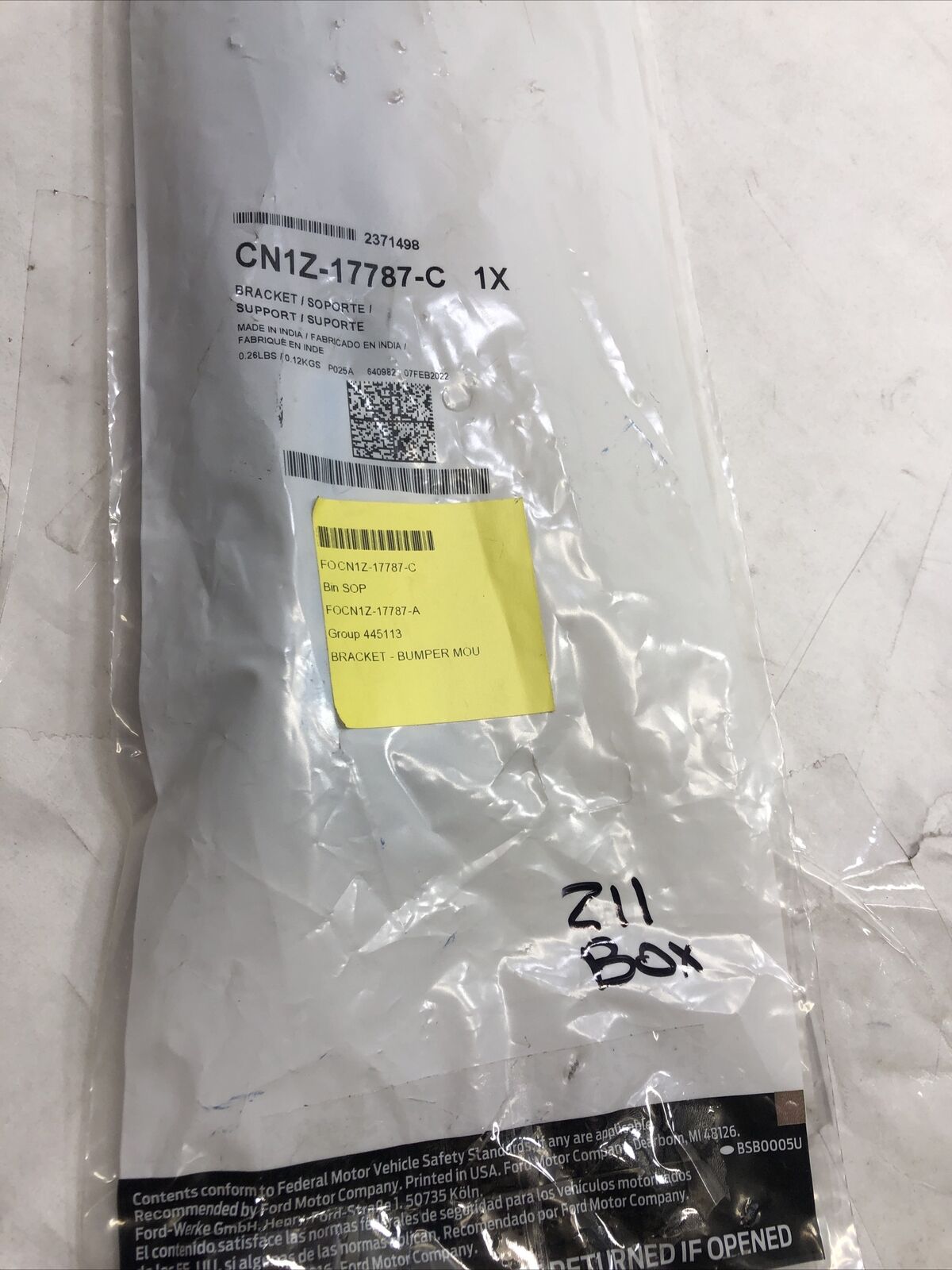 Genuine Ford Support Bracket 2018-2021 CN1Z-17787-C