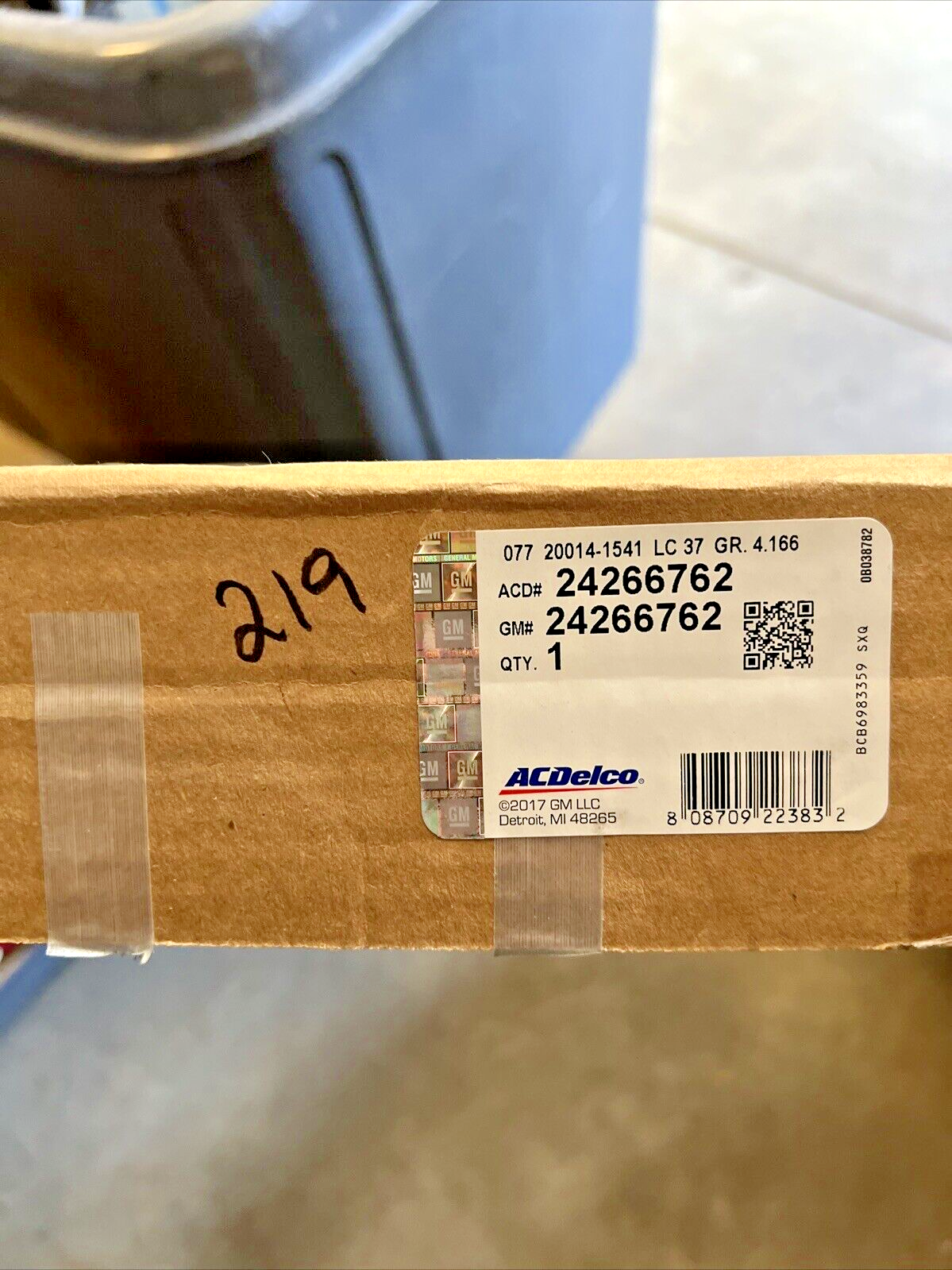 Genuine OEM GM ACDelco Auto Trans 1-2-7-8-Reverse Clutch Piston 15-24 24266762