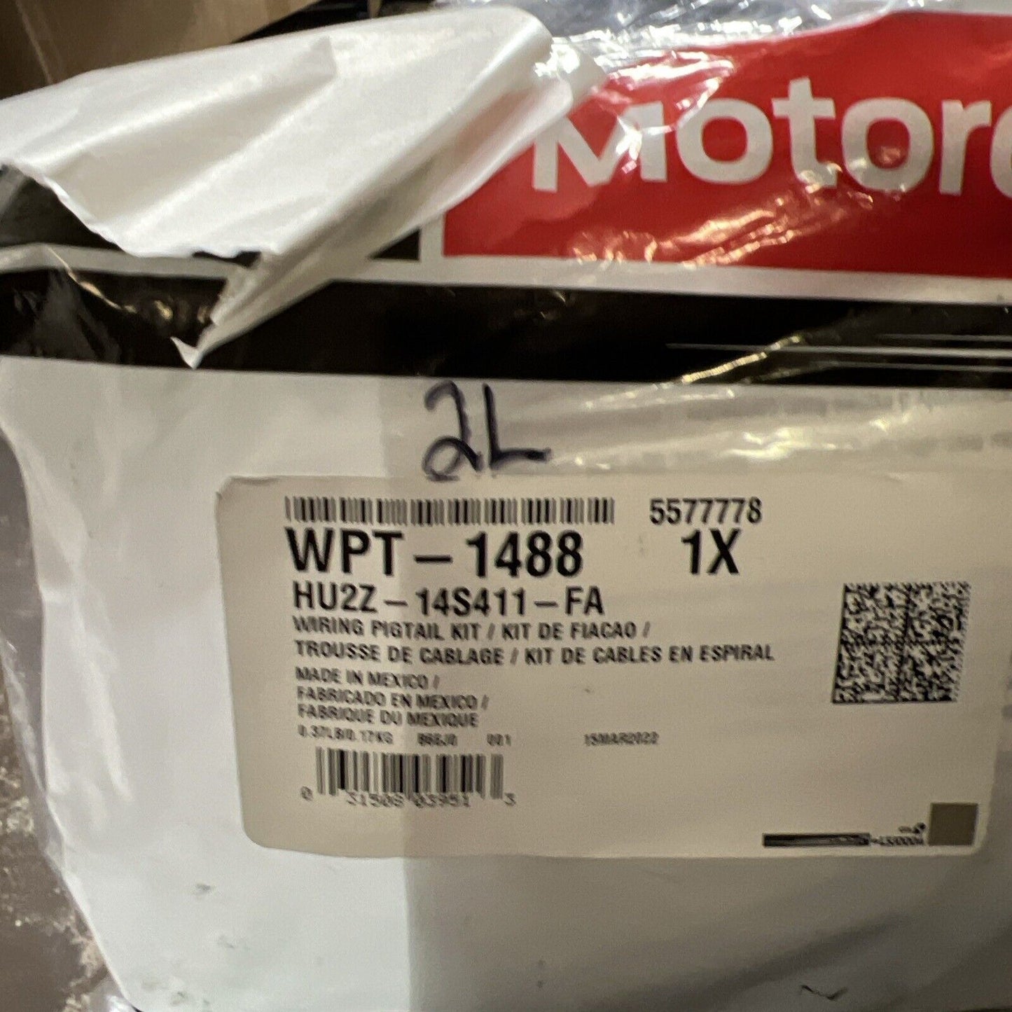 New OEM Genuine Ford Wire Assembly Motorcraft WPT1488