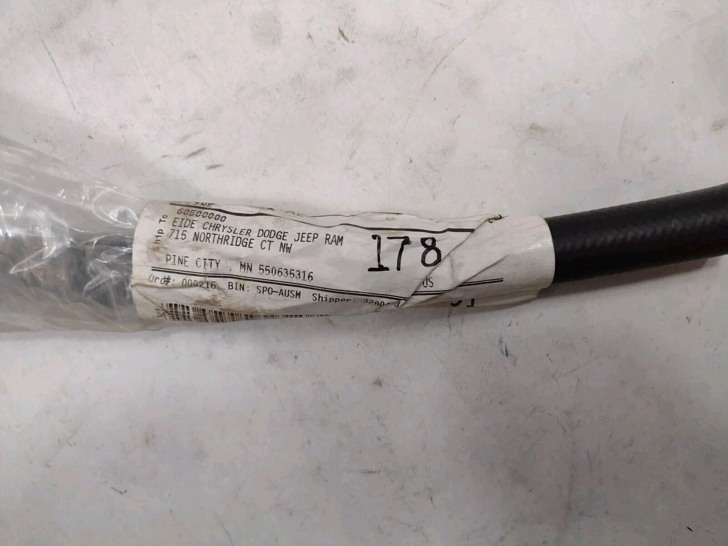 Genuine OEM Mopar Jeep Commander Power Steering Return Hose 2005-2010 52089641AE