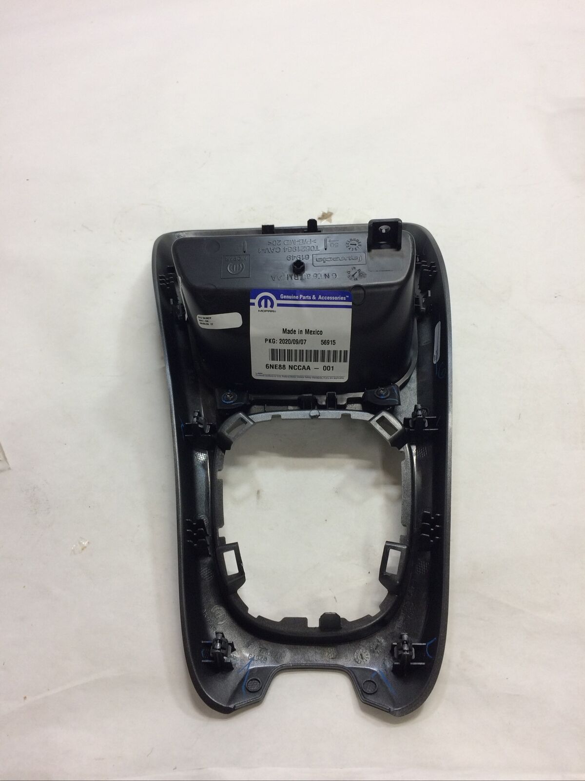 New OEM Mopar Jeep Compass Center Console Shifter Bezel Trim Panel 6NE88NCCAA