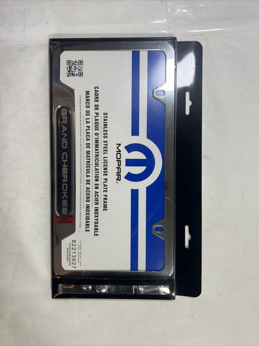 Genuine OEM Mopar License Plate Frame 82213627AB