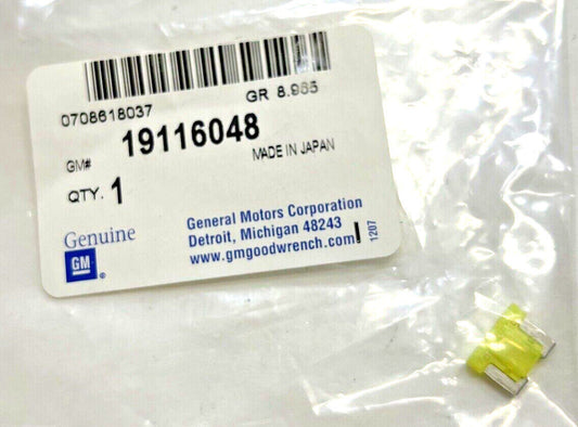 New OEM GM General Motors Fuse Mini Fuse Relay 19116048