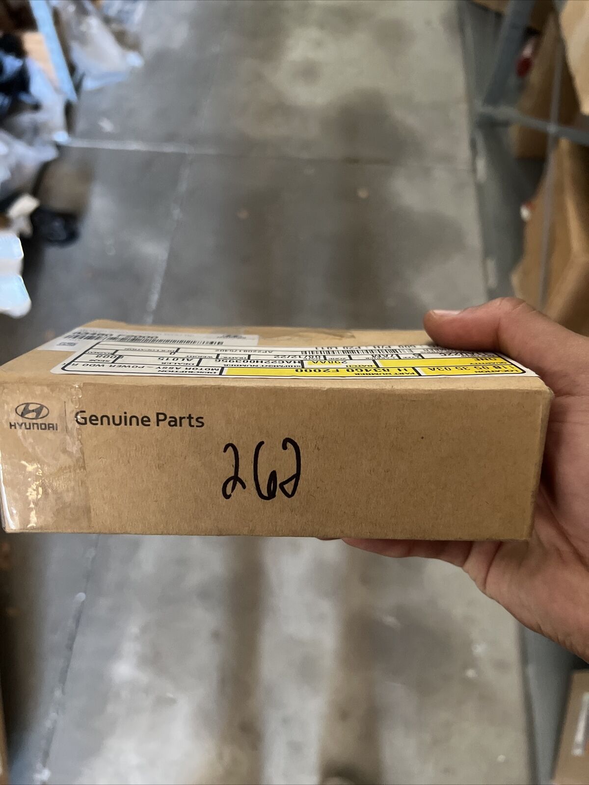 Genuine OEM Hyundai Right Power Window Regulator Motor Assm Kia 16-20 83460F2000