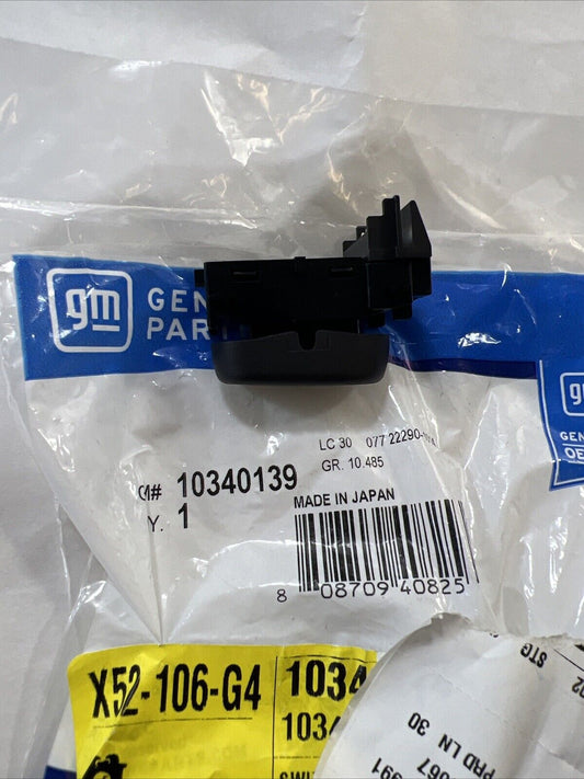 Genuine OEM GM Front Left/Right Side Door Lock Control Switch 2006-2016 10340139