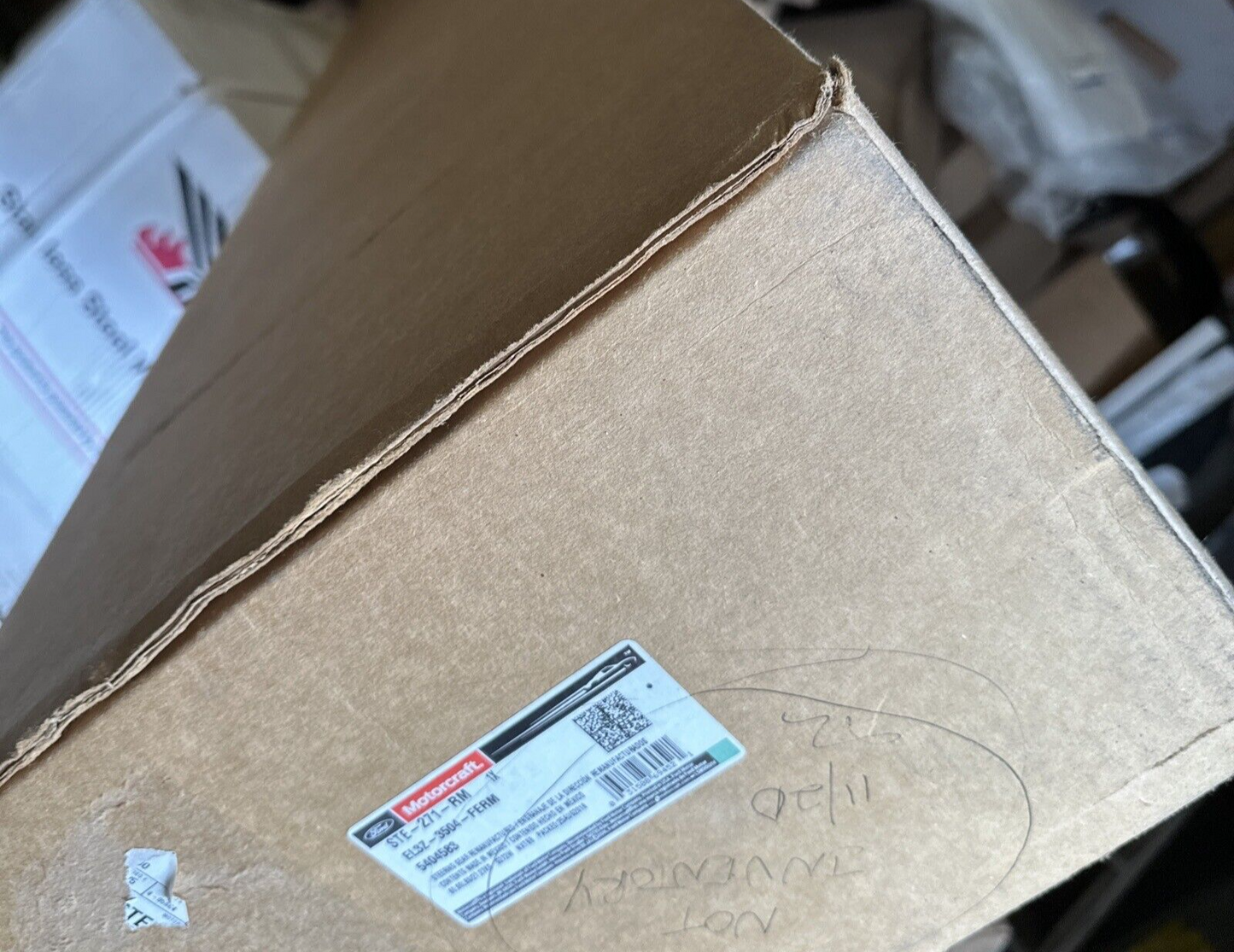 New OEM Ford F150 2011-14 Steering Gear Motorcraft STE-271-RM Reman EL3Z3504FERM