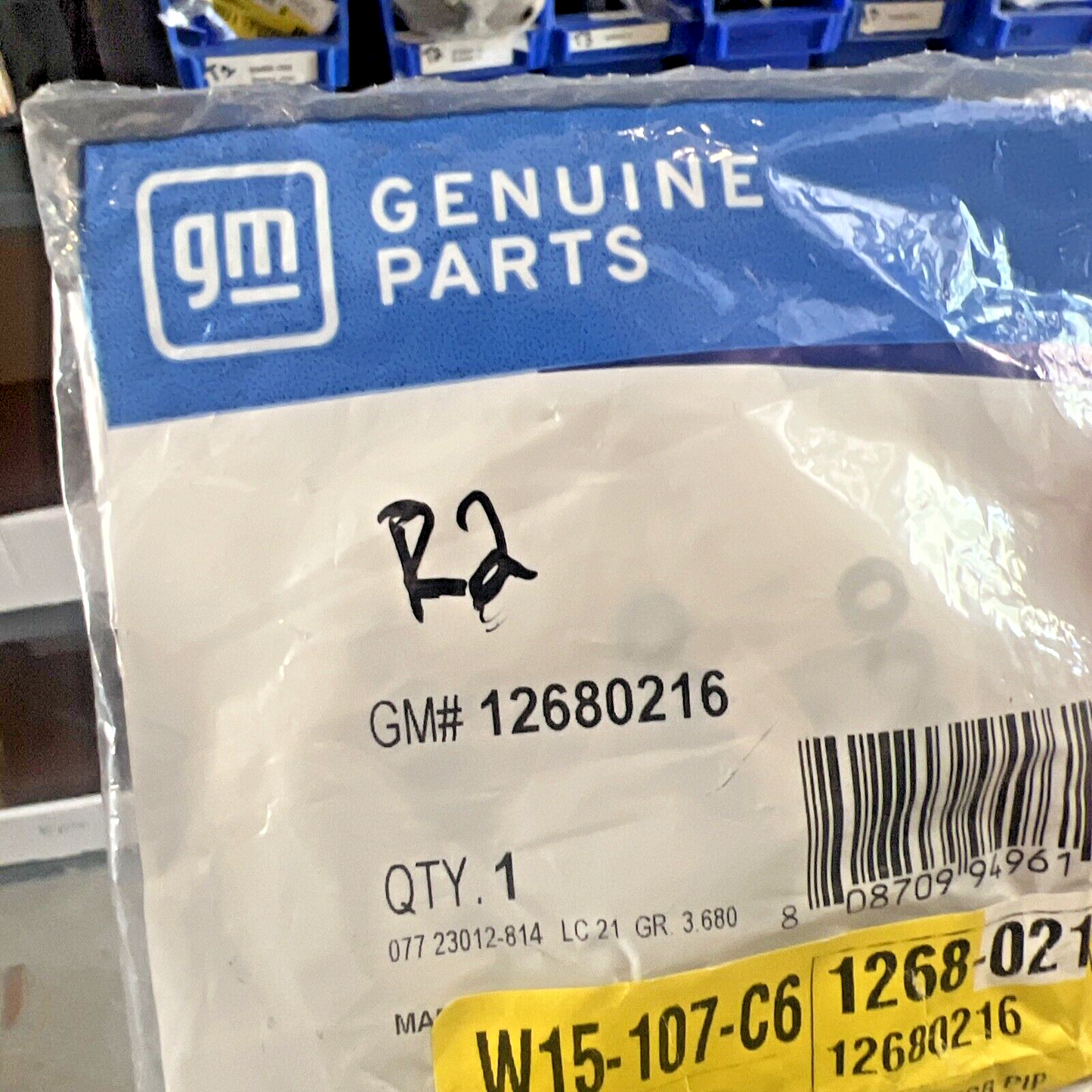 Genuine OEM GM Chevrolet Exhaust Gas Recirculation (EGR) Pipe Gasket 12680216