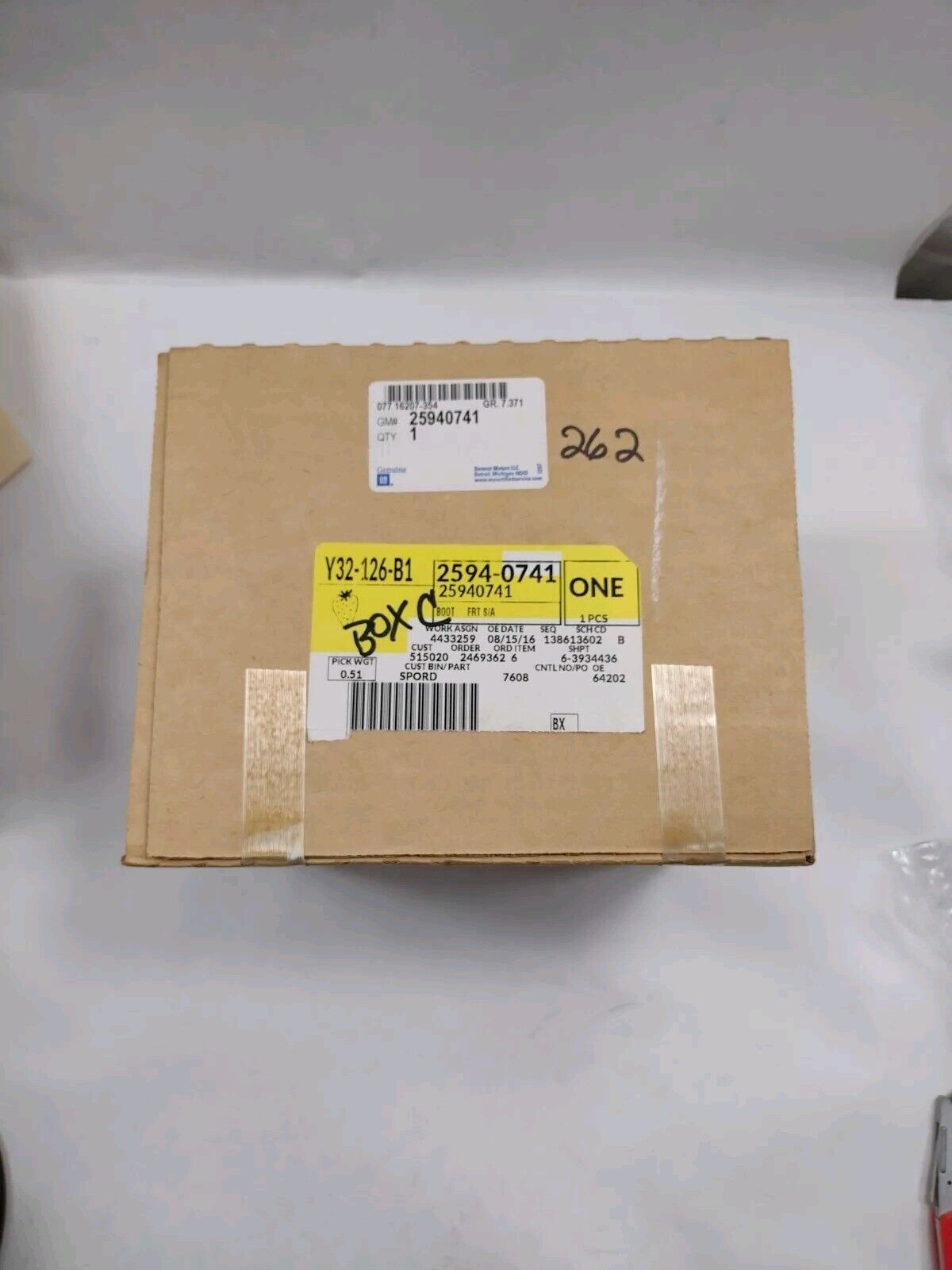 Genuine OEM GM Cadillac Escalade Front Shock Absorber Boot 2007-2014 25940741