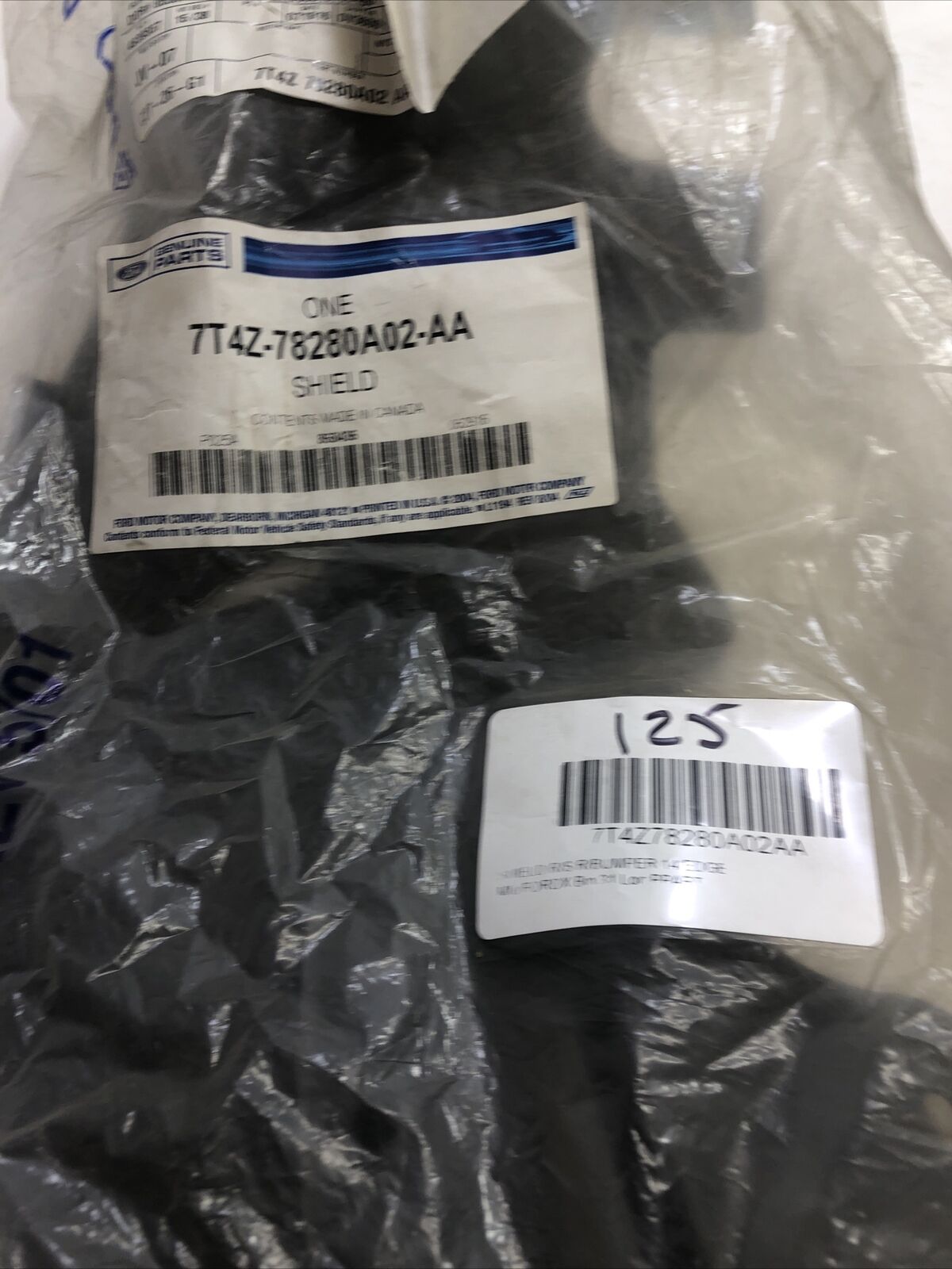 New OEM Genuine Ford 07-15 Passenger Side (RH) Bumper Filler 7T4Z-78280A02-AA