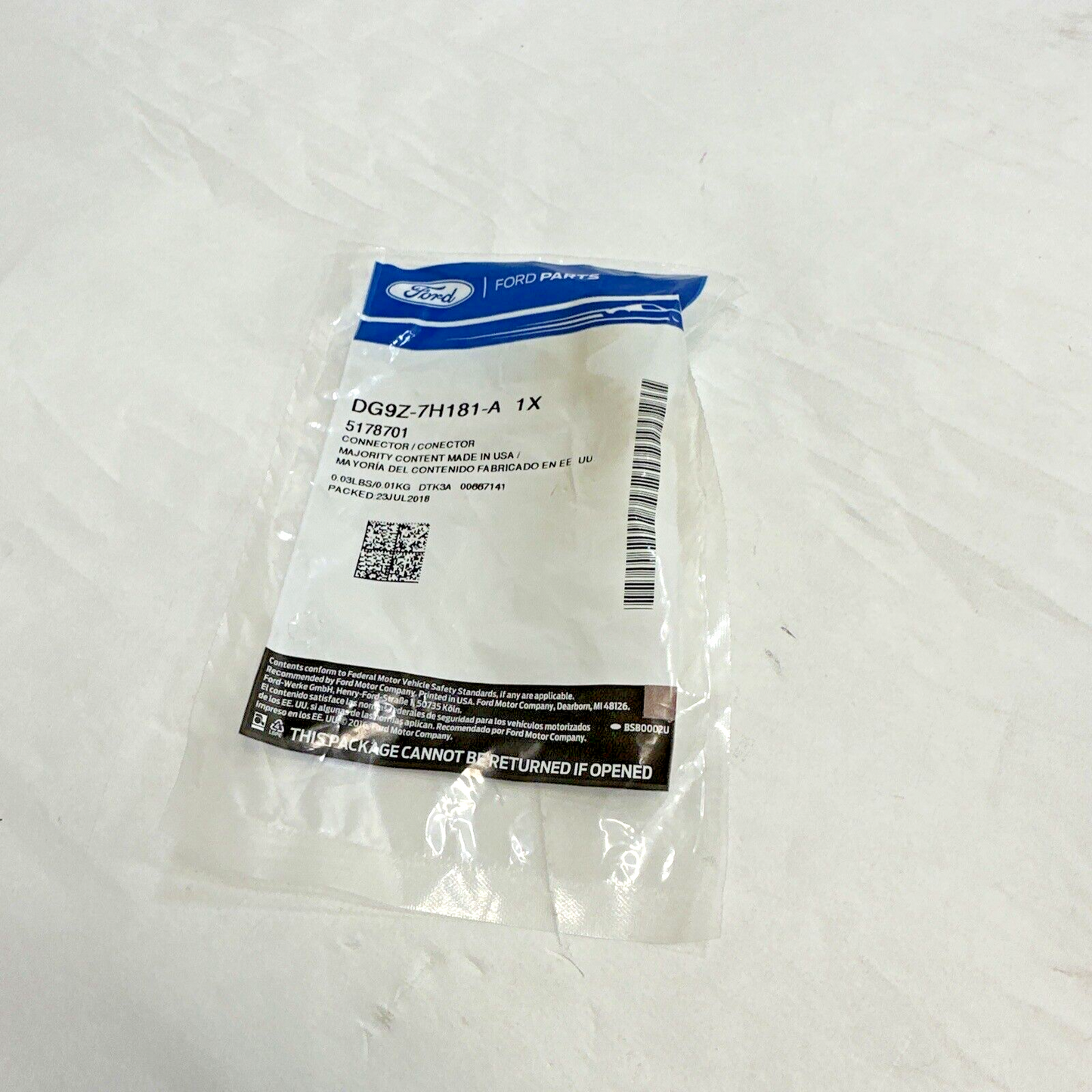 New OEM Genuine Ford Fusion MKZ 2013-2020 Lower Cable Retainer DG9Z7H181A