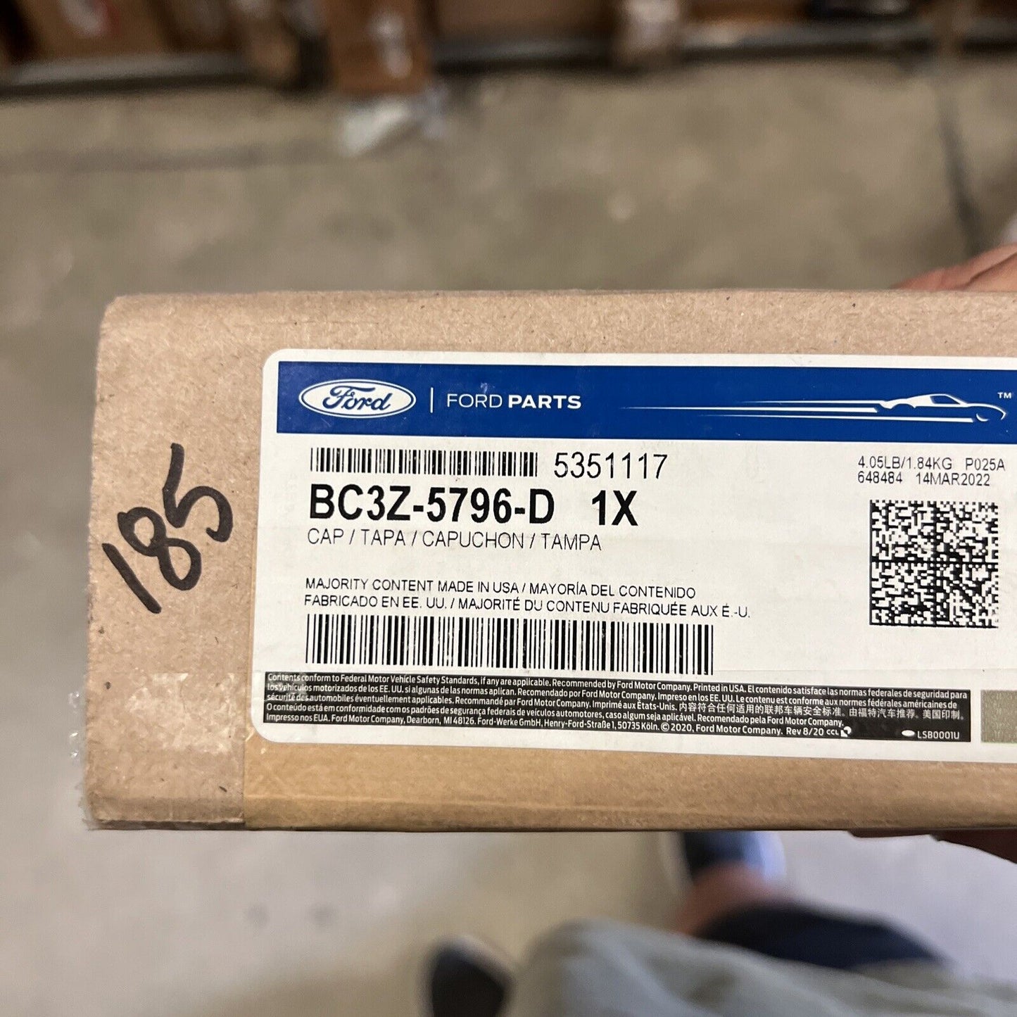 New OEM Genuine Ford F-250 Super Duty 2017-2022 Mount Plate BC3Z5796D