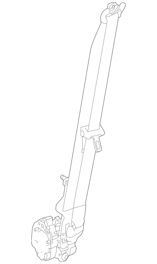 New OEM Ford Explorer Seatbelt Passenger Side Front 2016-19 DB5Z78611B08AC