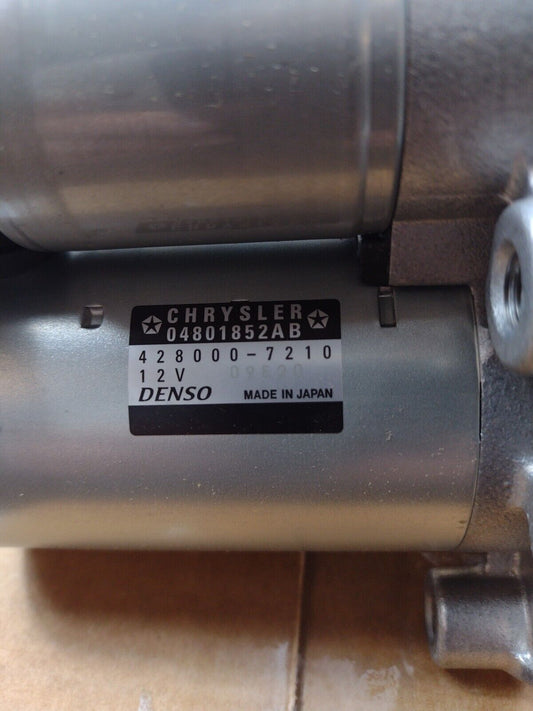 Genuine OEM Mopar Dodge Challenger Chrysler Engine Starter Motor 3.6L 4801852AB