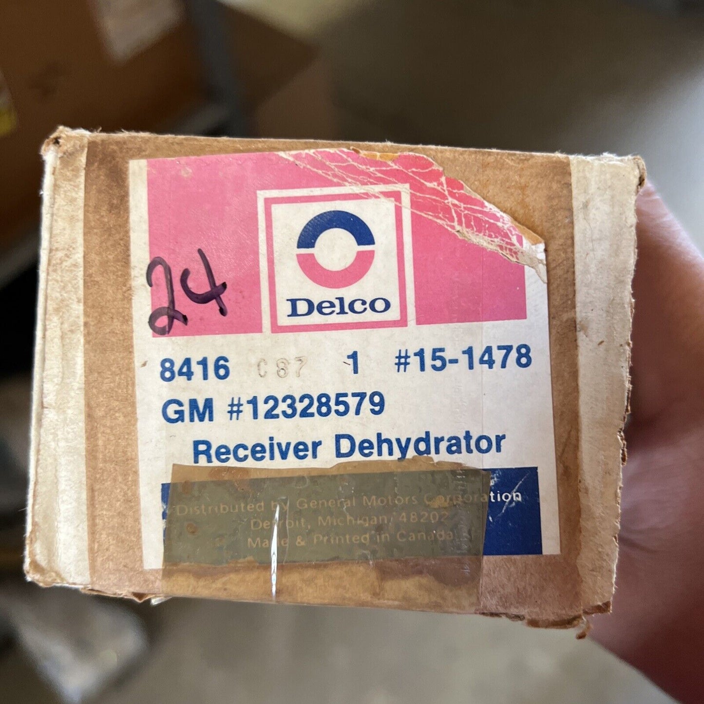 New OEM GM Drier Receiver ACDelco 15-1478