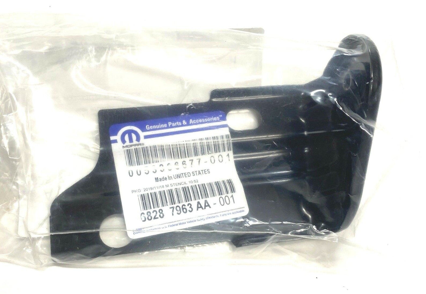 New OEM Mopar Fender Mounting Bracket Left 68287963AA