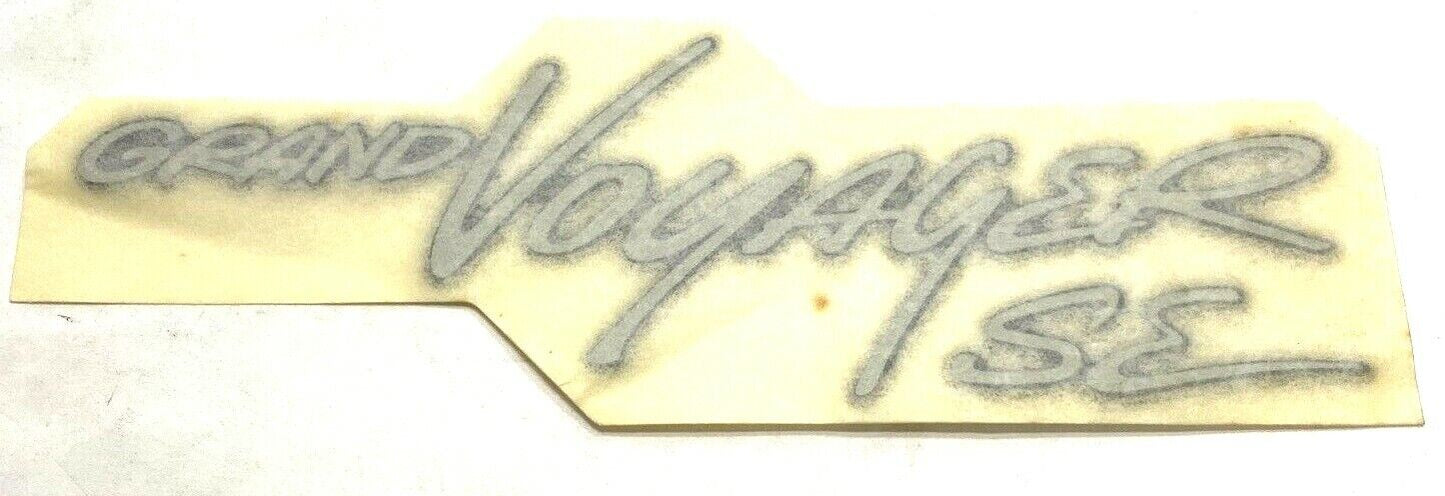 New OEM Mopar Chrysler Grand Voyager Decal 2000 0QH28SCDAB