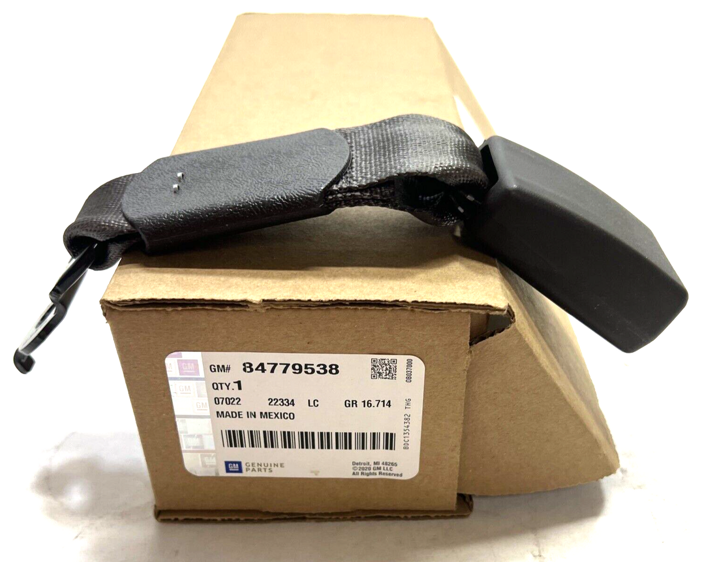 Genuine OEM GM Suburban Outer Buckle 2021-2023 84779538