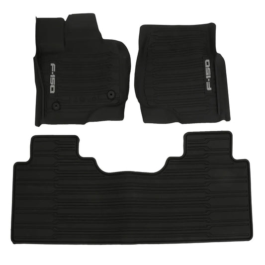 NEW Ford Floor Mat Liner Rubber All Weather Tray For Carpet 3pc ML3Z1813300AA
