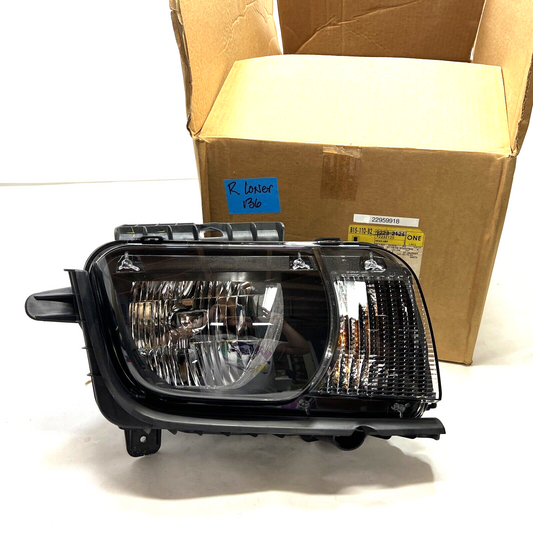 GM OEM Chevrolet Camaro-Headlight Head Light Headlamp 10-13 22959918