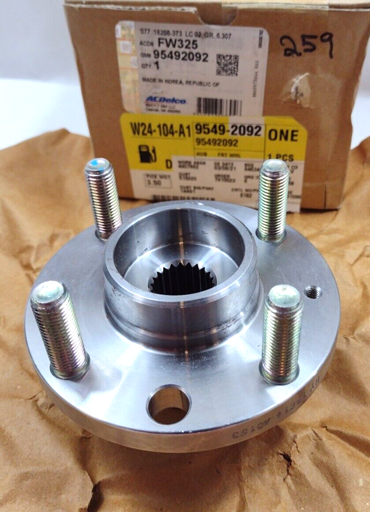 Genuine OEM GM Chevrolet Spark Wheel Hub 2004-2015 95492092 ACDelco FW325