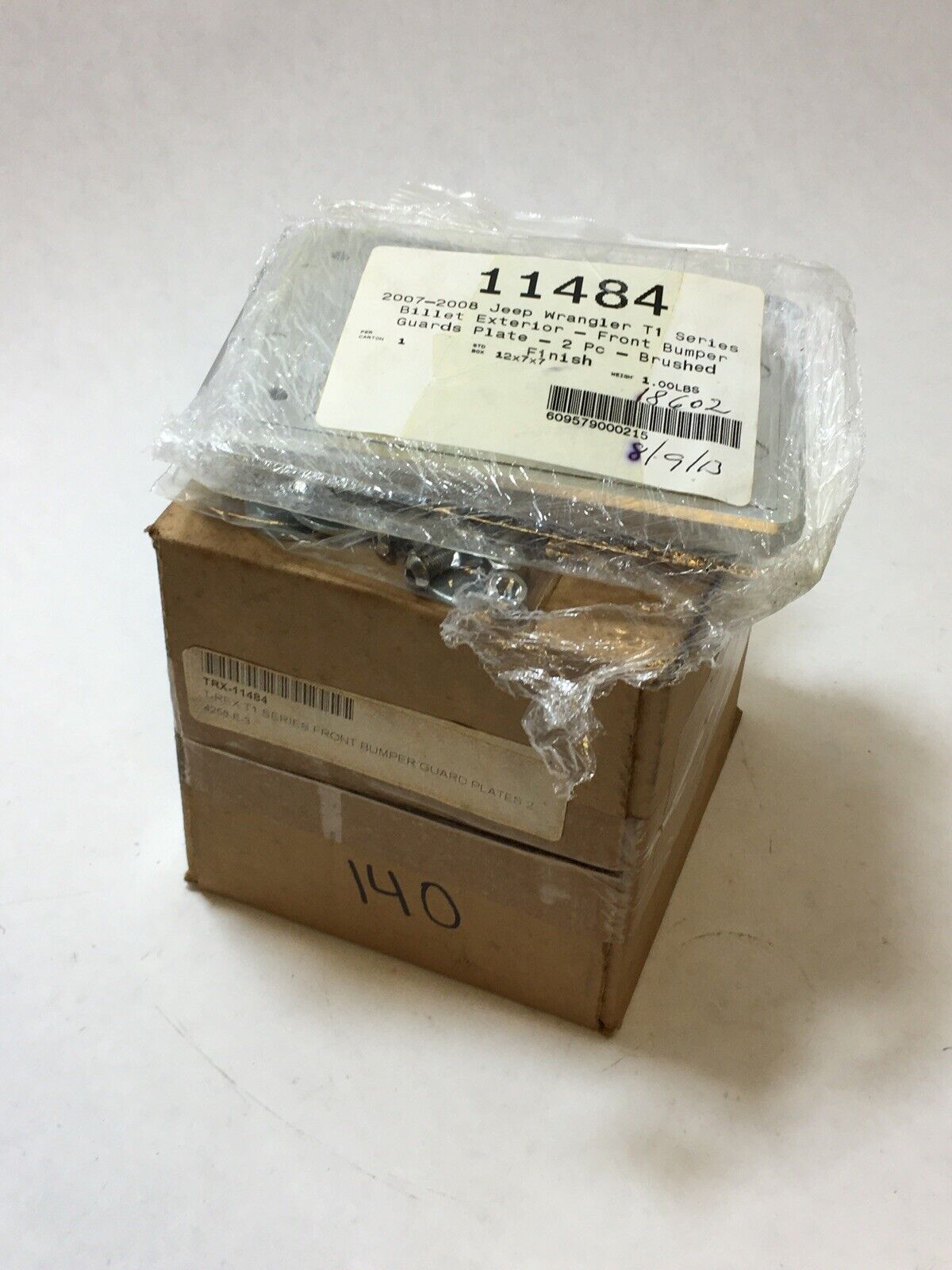 New Front Bumper Guard Plates for 2007-2016 Jeep Wrangler T-Rex 11484