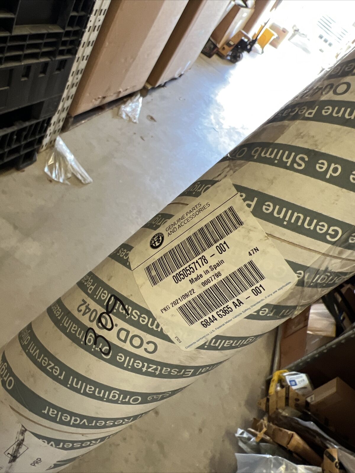 New OEM Genuine Mopar For Alfa-Romeo Front Door Opening W/Strip 68446365AA