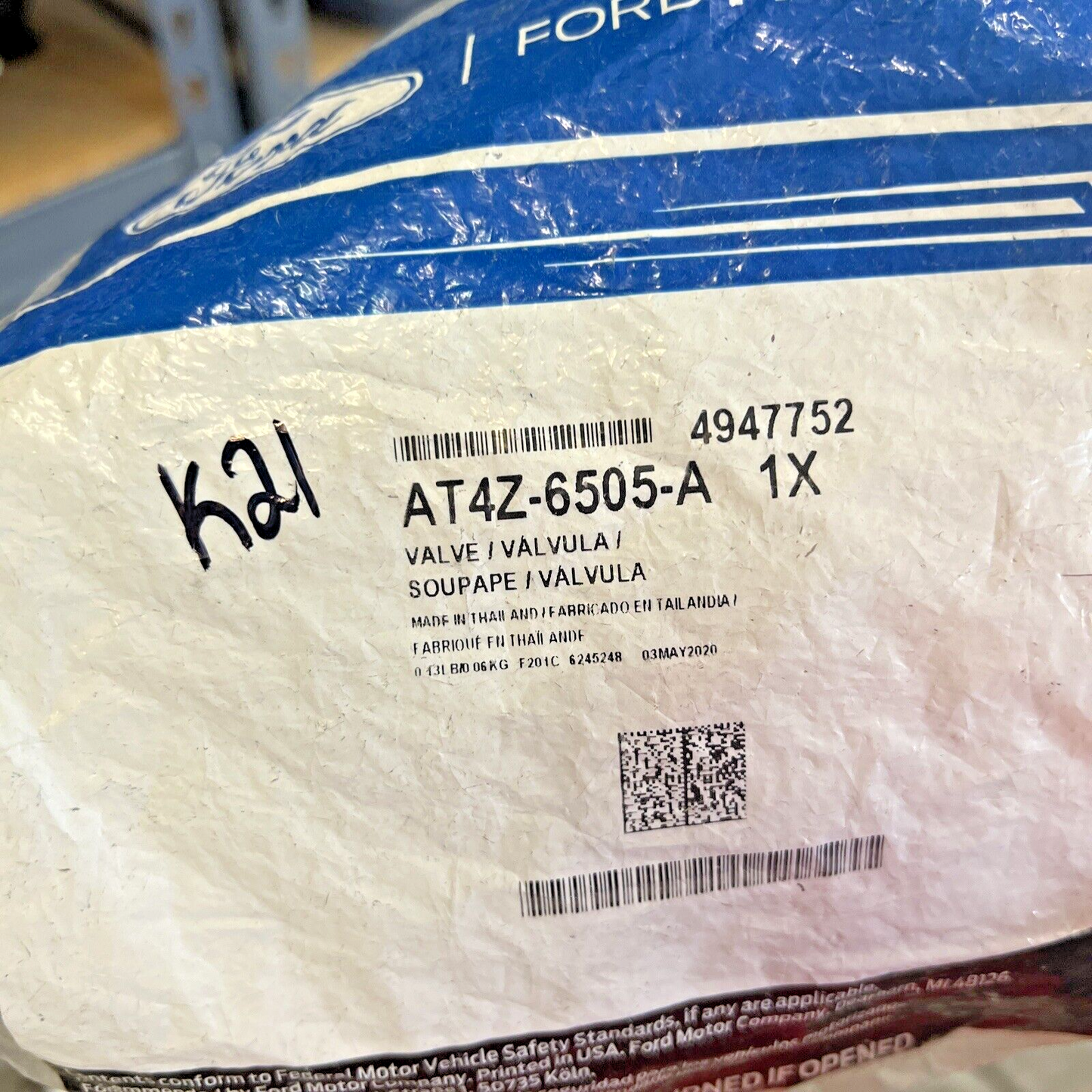 Genuine OEM Ford Transit-150 250 350 Engine Exhaust Valve 2007-2023 AT4Z6505A