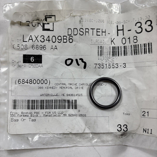 Genuine OEM Mopar 2003-09 Dodge Ram 2500 3500 Fuel Injector O-Ring 5086896AA