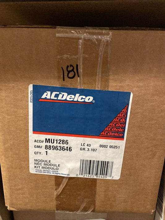 New OEM GM Fuel Pump & Assembly W/ Fuel Sensor ACDelco MU1286