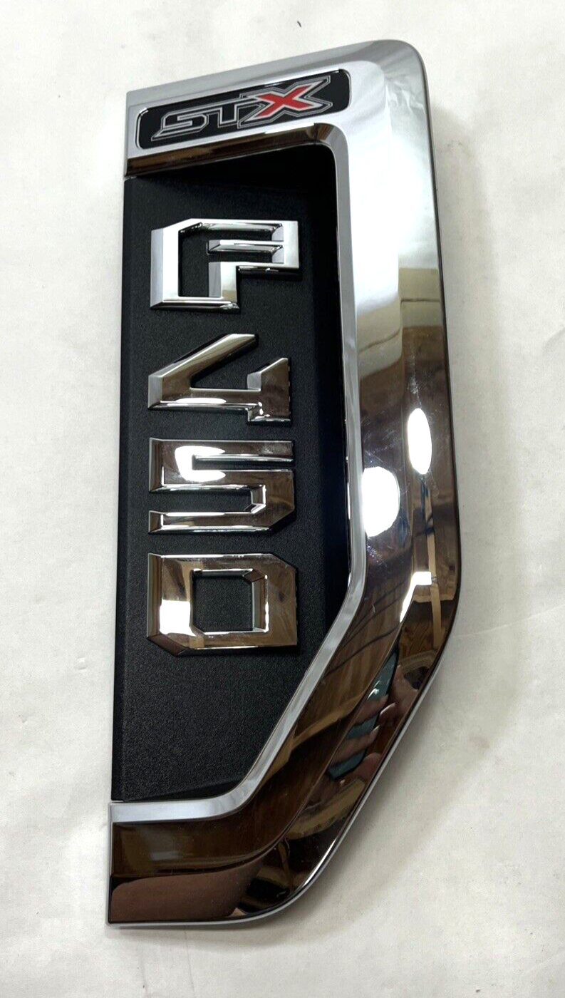 New OEM Ford F-450 Super Duty Front Right Fender-Emblem Badge  HC3Z16720FE