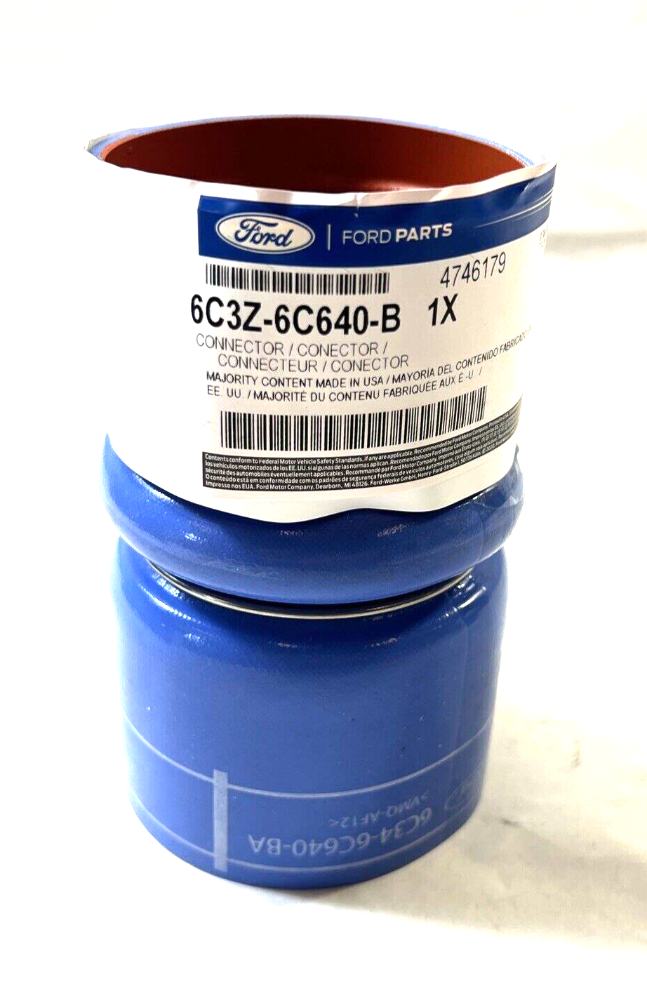 Genuine OEM Ford Turbo Engine Intercooler Air Inlet Intake Hose 98-07 6C3Z6C640B