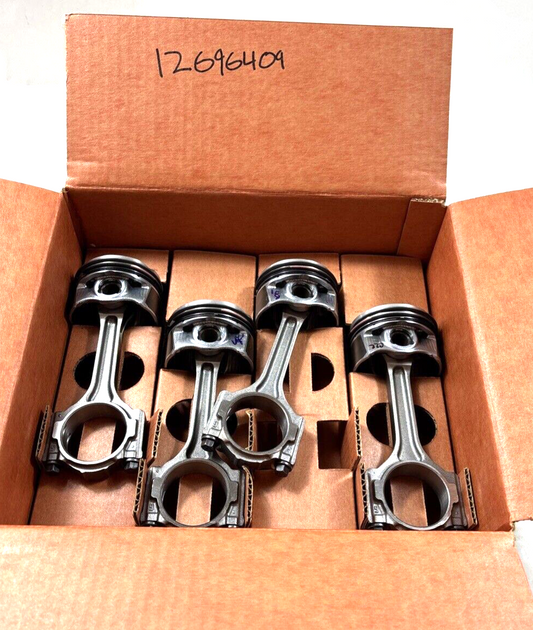 Genuine OEM GM Chevrolet Cruze Encore Engine Piston Kit Assembly 12696409