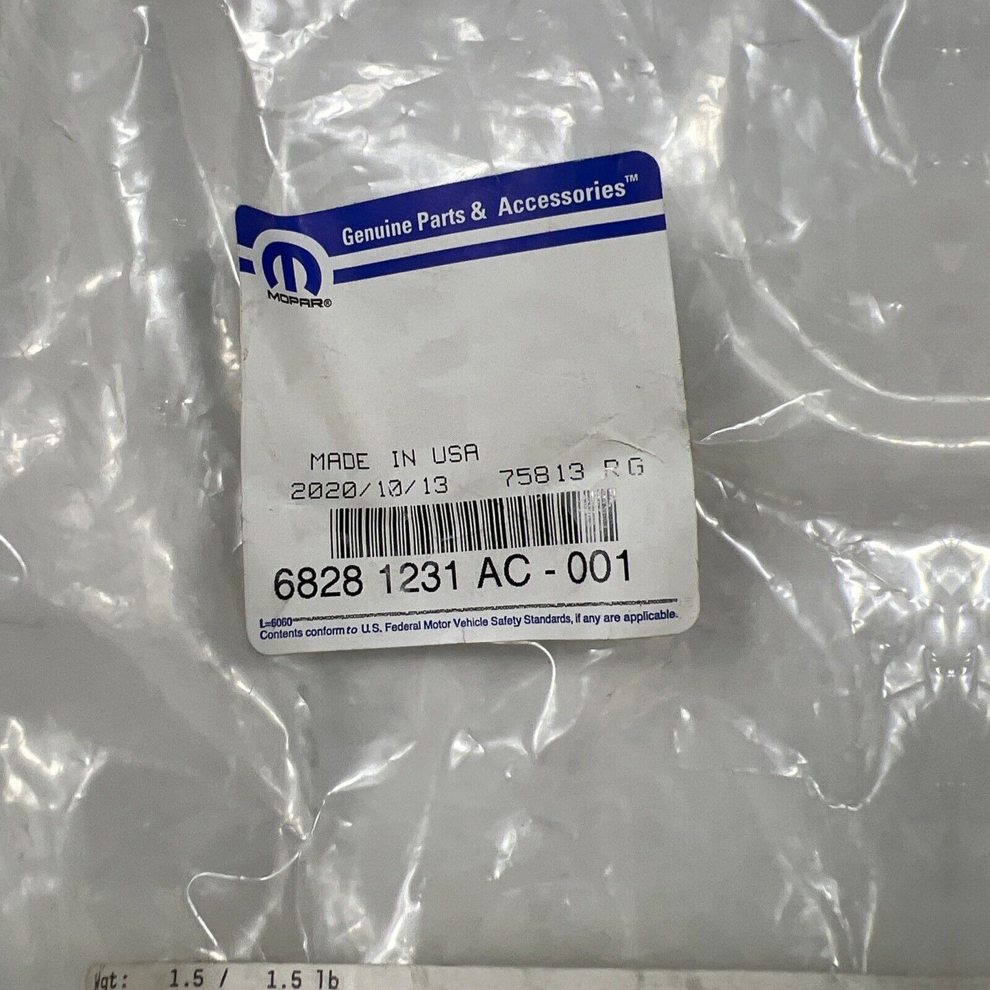 Genuine OEM Mopar Jeep Wrangler Mechanism Active Head Restrain 18-24 68515598AA