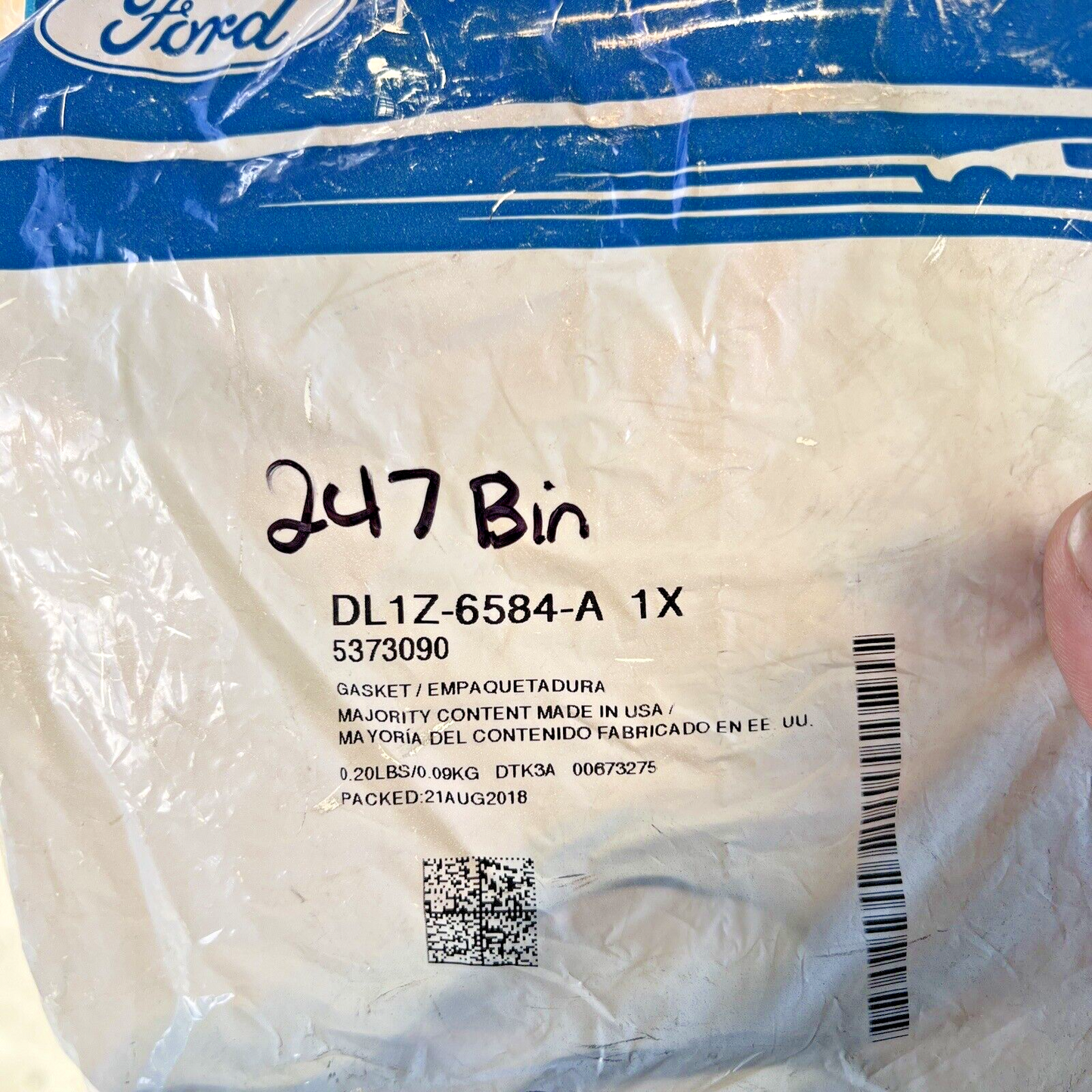 New OEM Genuine Ford Rocker Arm Valve Cover Gasket DL1Z6584A