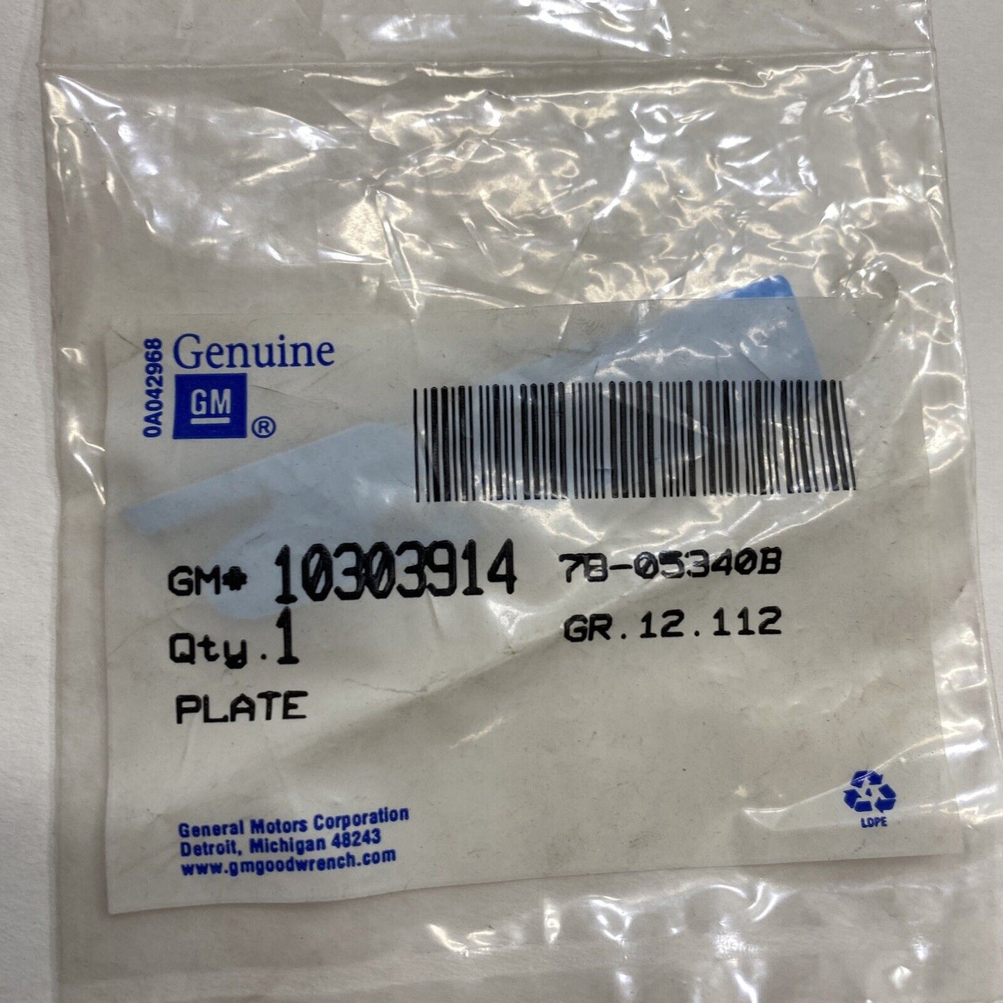 New OEM GM Pontiac Grand Prix Emblem 1997-2003 10303914