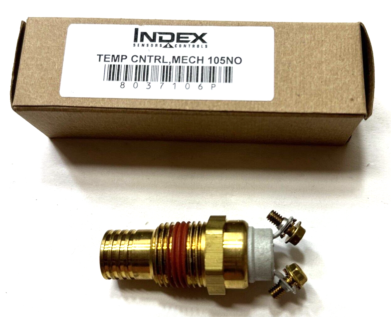 New OEM Genuine Index Heavy Duty Temperature Switch 105° 8037106P