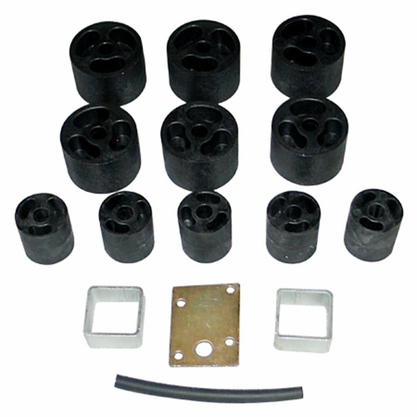 New 2" Body Lift for Jeep Wrangler 1987-1995 Daystar PA932A