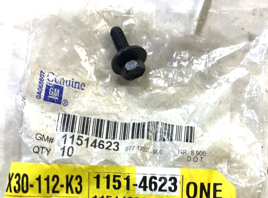1 Single* Genuine OEM GM Colorado M6x1x20 Multi-Purpose Bolt 1992-2022 11514623