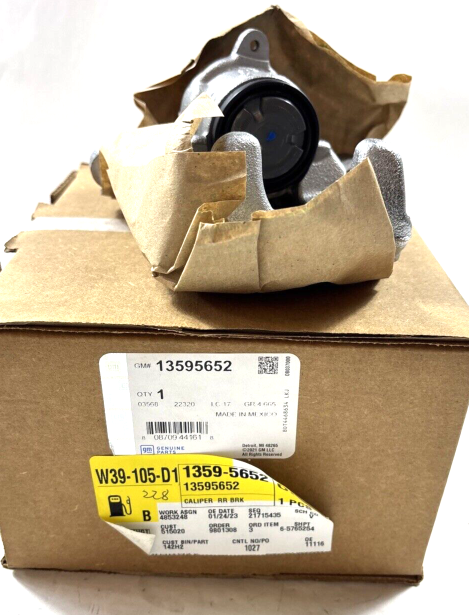 Genuine OEM GM Chevrolet Equinox Disc Brake Caliper Rear 2016-2025 13595652