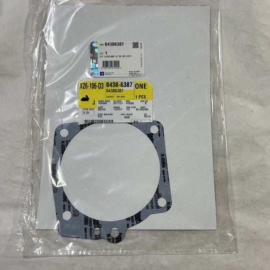 Genuine OEM GM Rear Wheel Drive Differential Carrier Housing Gasket 84386387