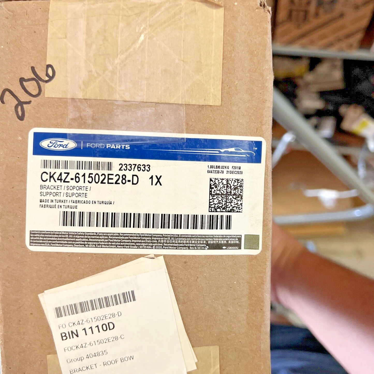 New OEM Genuine Ford Transit-150 15-23 Roof Bow Extension Bracket CK4Z61502E28D