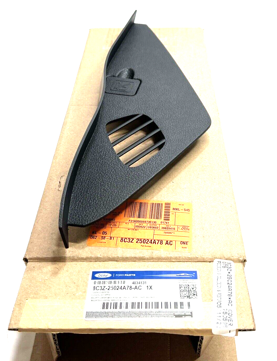 New OEM Genuine Ford Right Passenger Side Instrument Panel Cover 8C3Z25024A78AC