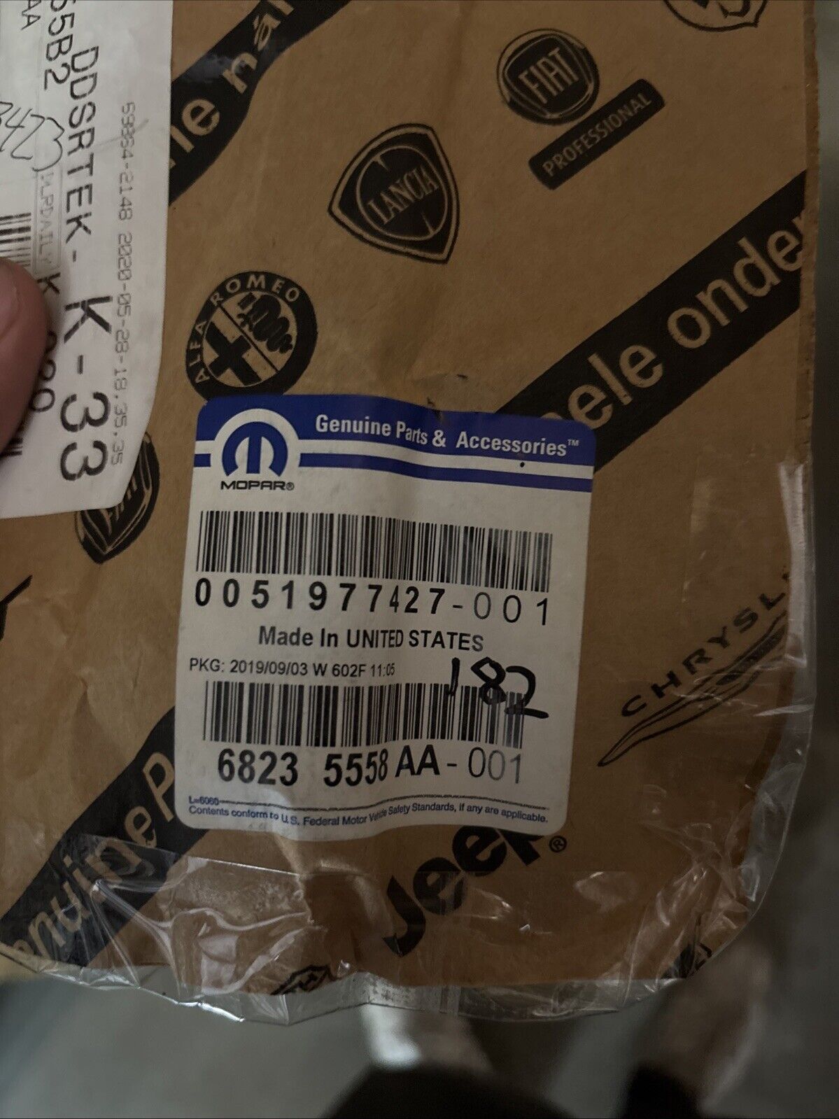 Genuine OEM Mopar Ram ProMaster City Chrome Emblem 2015-2022 68235558AA