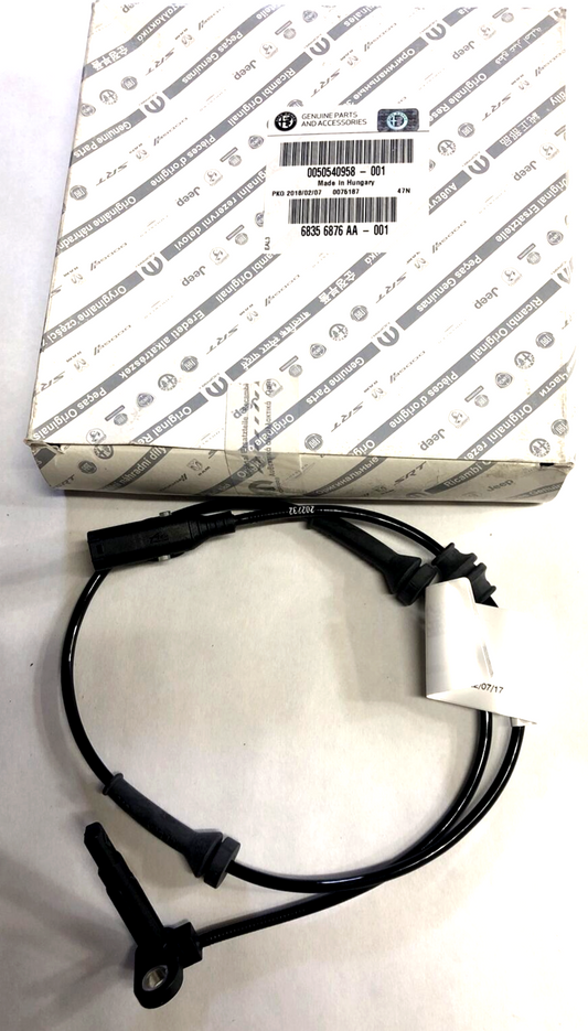New OEM Genuine Mopar Antilock Brake System Speed Sensors 68356876AA