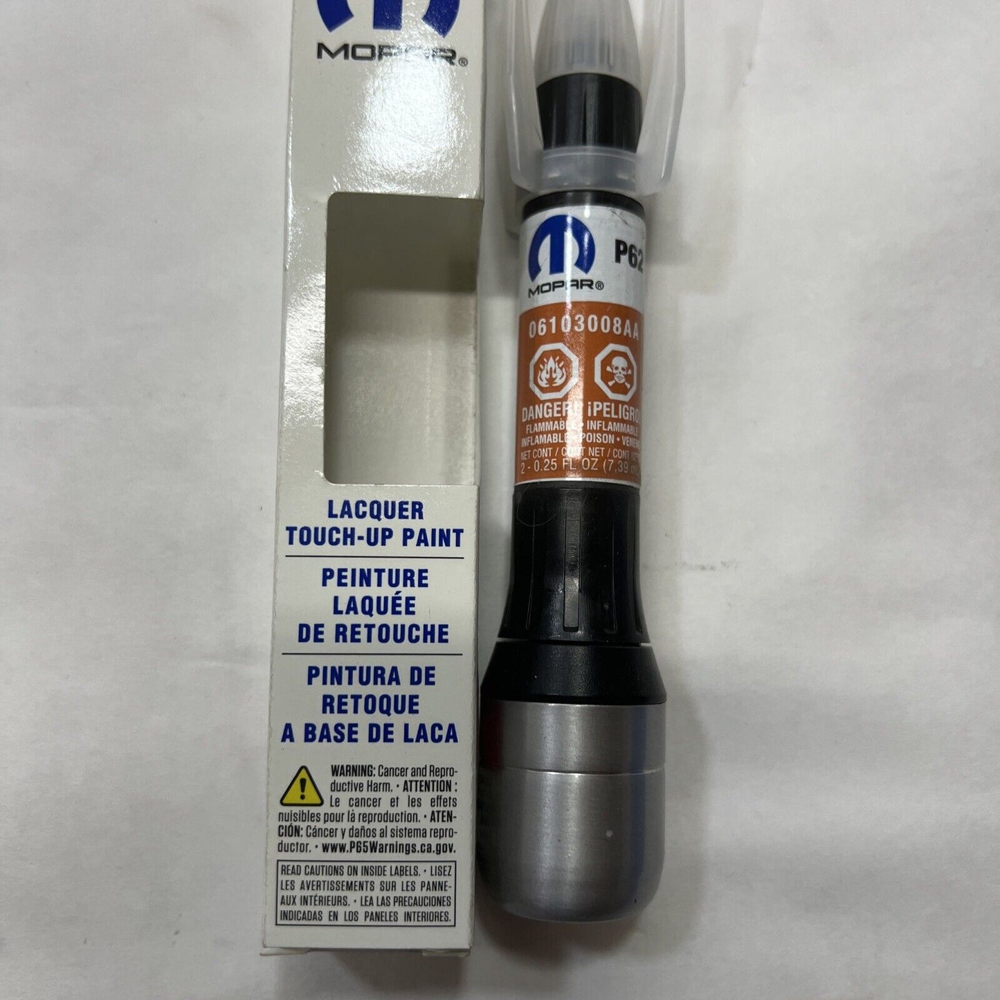 New OEM Genuine Mopar Touch Up Brush Paint Pen & Clear Coat Green 6103008AA