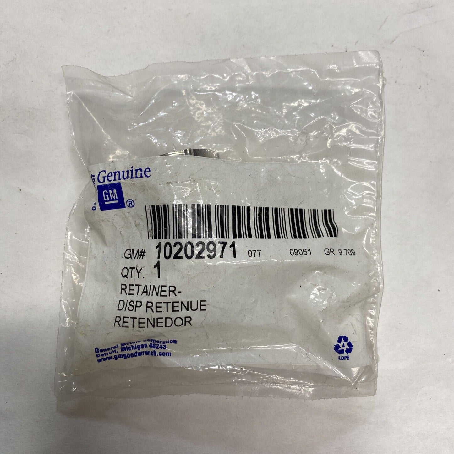 New OEM GM Chevy S10 Venture Power Outlet Retainer 1994-05 10202971