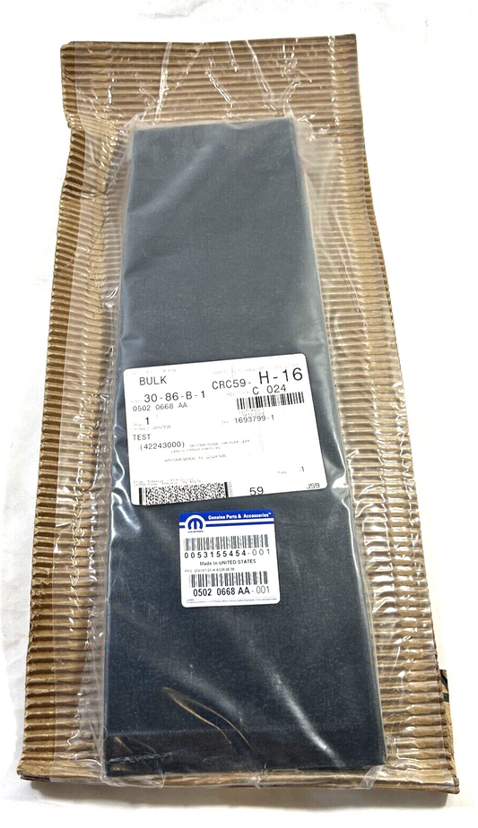 Genuine OEM Mopar Grand Caravan Outside Sliding Door Applique 08-20 5020668AA