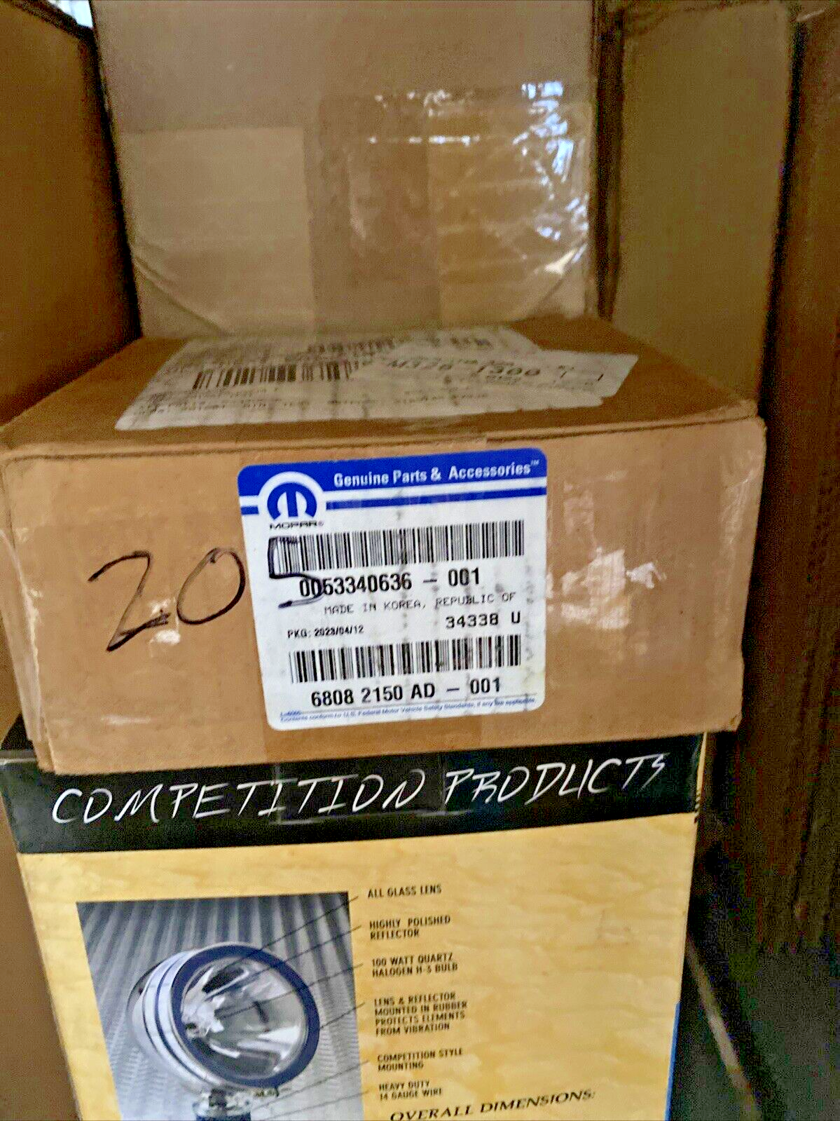 Genuine OEM Mopar Dodge Dart Rear Wheel Bearing And Hub Assembly 68082150AD